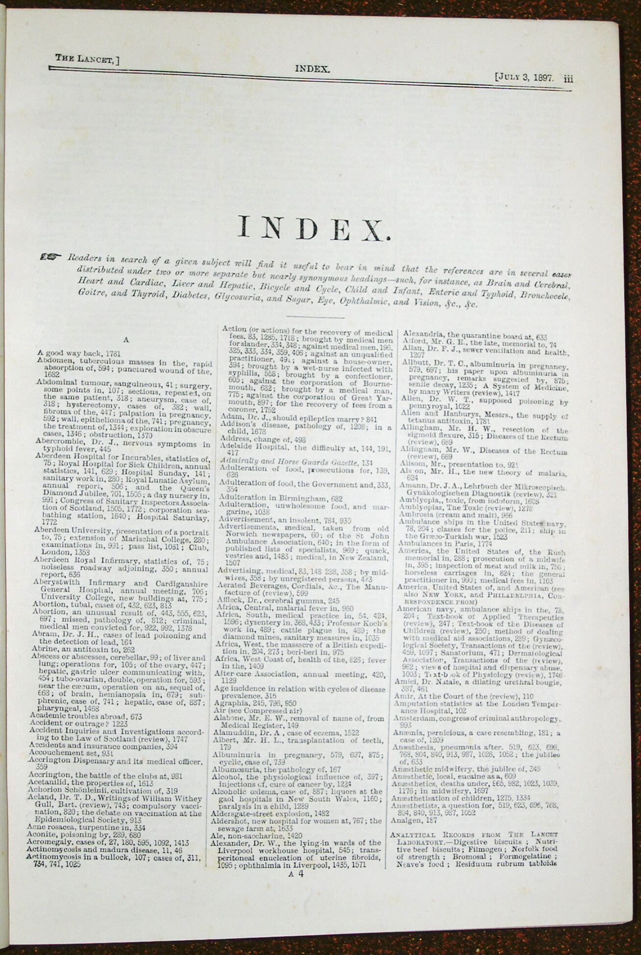 Periodical / Newspaper Information